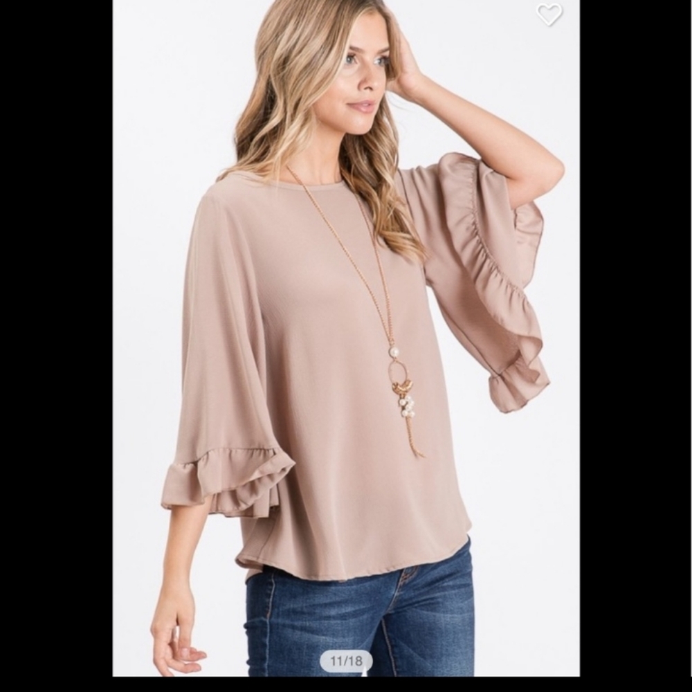 Taupe Top - Picture 7 of 12